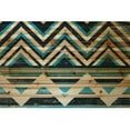 thumbnail image 2 of Marmont Hill - "Blue and Black" Painting Print on Natural Pine Wood, 2 of 7