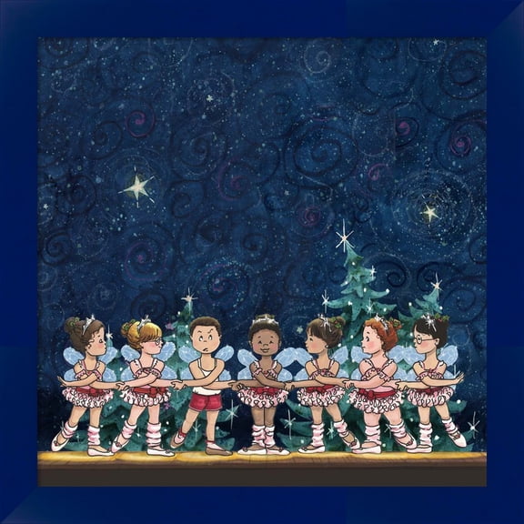 Great Art Now Winter Recital by Janet Stever, Framed Wall Art, 14W x 14H