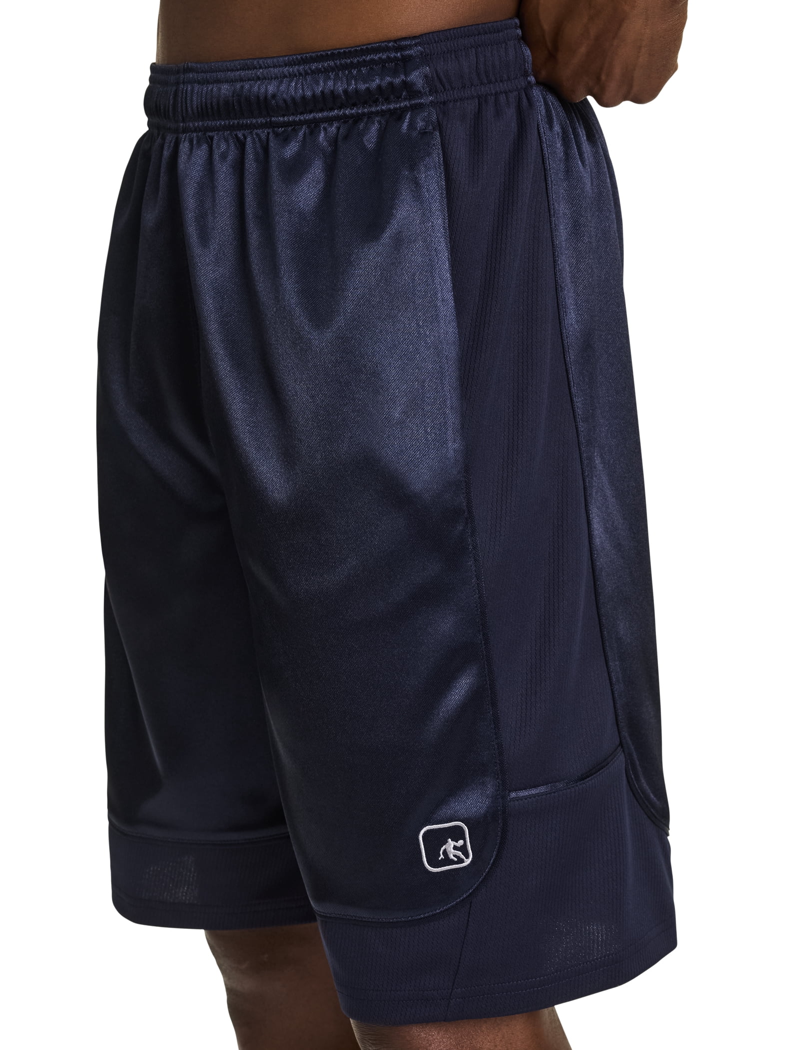 AND1 Men's and Big Men's All Court Short, 11" inseam, up to Size 5XL