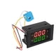 thumbnail image 5 of Medidor de comprobador de amperios y voltios, amperímetro de voltaje digital 2 en 1, amperímetro, voltímetro, eficiencia óptima, 5 of 9