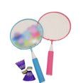 thumbnail image 5 of Kids Tennis Racquet Set Creative Tennis Racket Badminton Racket with 2 Balls, 5 of 5