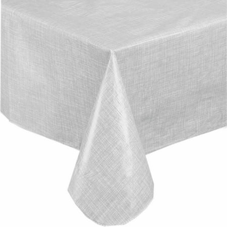 

SpillGuard Flannel Backed Vinyl Tablecloth (52 x 70 Oblong) - White