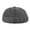 Dark Gray, variant on Men Denim Beanie Retro Rolled Cuff Hat Brimless Hip Hop Skull Cap Adjustable Bucket Hats