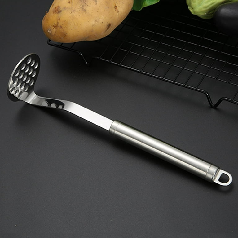 Multi Purpose Bean Masher Hand Kitchen Press Tools Utensil Pressure fruit  Sweet Potatoes Mashed Potato Pressure Device Argent 