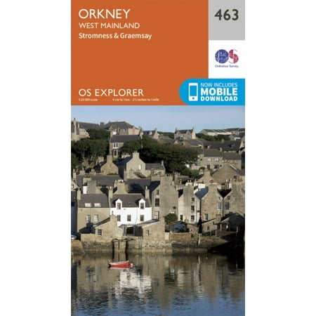 - OS Explorer Map (463) Orkney - West Mainland (Map)