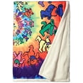 thumbnail image 2 of Grateful Dead - Spiral Bears Fleece Blanket, 2 of 3