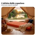 thumbnail image 4 of Abbraccia Colchón inflable de poliuretano, 12cm de grosor, cama de aire doble para camping, esterilla exterior multicolor, 4 of 6