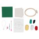 thumbnail image 3 of Kit de bordado de estrellas de Navidad, punzón de dibujo, Kit de Bordado de lana de colores para principiantes, manualidades para niños, regalos, 3 of 14