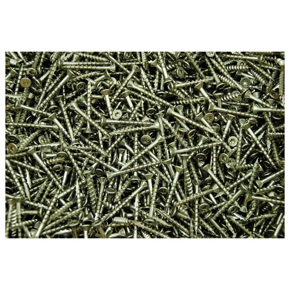 (400) Stainless Steel Torx T20 Star Flat Head 8 x 1-5/8 Deck Screw Type 17 Wood