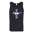 thumbnail image 2 of Wild Bobby Ford Mustang Retro USA Vintage Logo Classic Bar, Cars and Trucks Men Tank Top, 2 of 6
