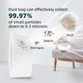 thumbnail image 4 of 53292 Type Q/C Canister Vacuum Bags For Kenmore 200 400 600 700 800 Series Replacement Accessories, 4 of 6