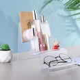 thumbnail image 2 of STOBAZA Acrylic Wallet Display Stand Holder 3 Tier Acrylic Jewelry Display Riser Shelf for Handbag Purse Retail Store Holder Shelf Cosmetic, 2 of 8