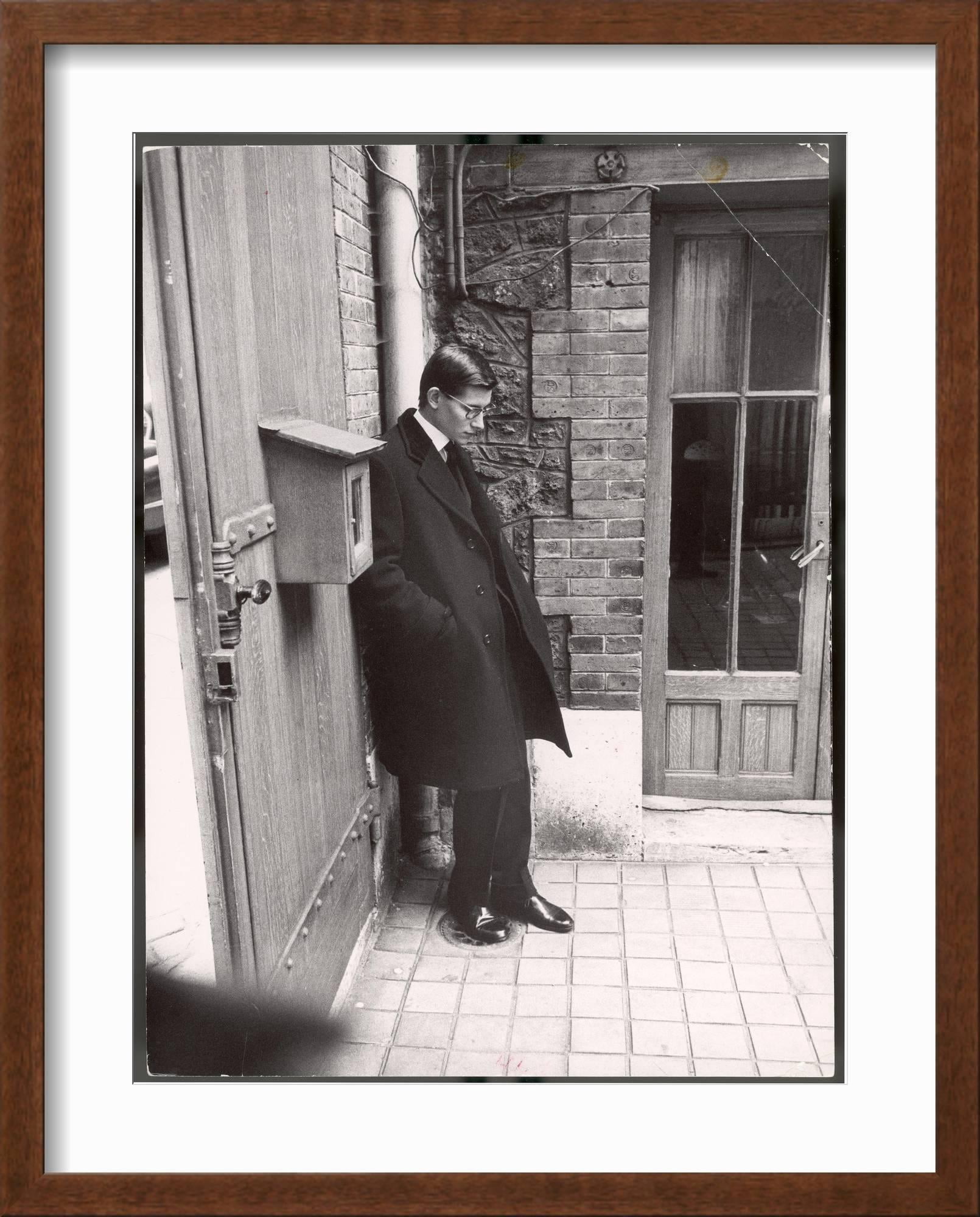 Art.com Christian Dior's Successor Yves Saint Laurent Standing