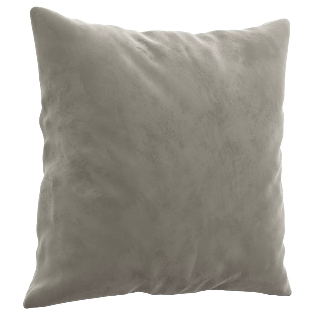 vidaXL Throw Pillows 2 Pcs Couch Sofa Cushion Decorative Throw Pillow Velvet