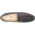 thumbnail image 5 of Sam Edelman Loraine Graphite Blue Almond Toe Detailed Pull On Loafers, 5 of 6