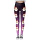 thumbnail image 4 of MKLEKYY Leggings deportivos para mujer, leggings de entrenamiento, pantalones con estampado navideño de bloques de color, leggings elásticos suaves 2499, 4 of 4