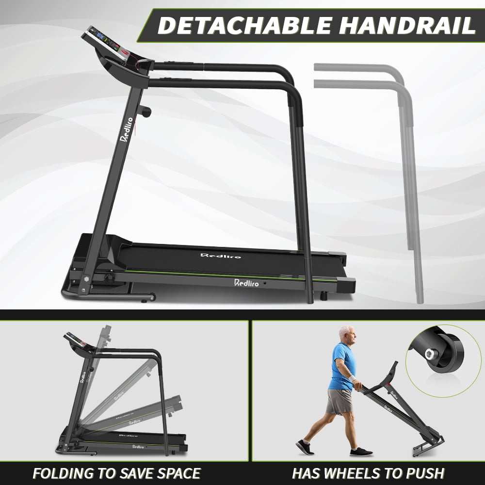Buy Redliro Walking Pad Treadmill Long Handrails for Mobility/Balance