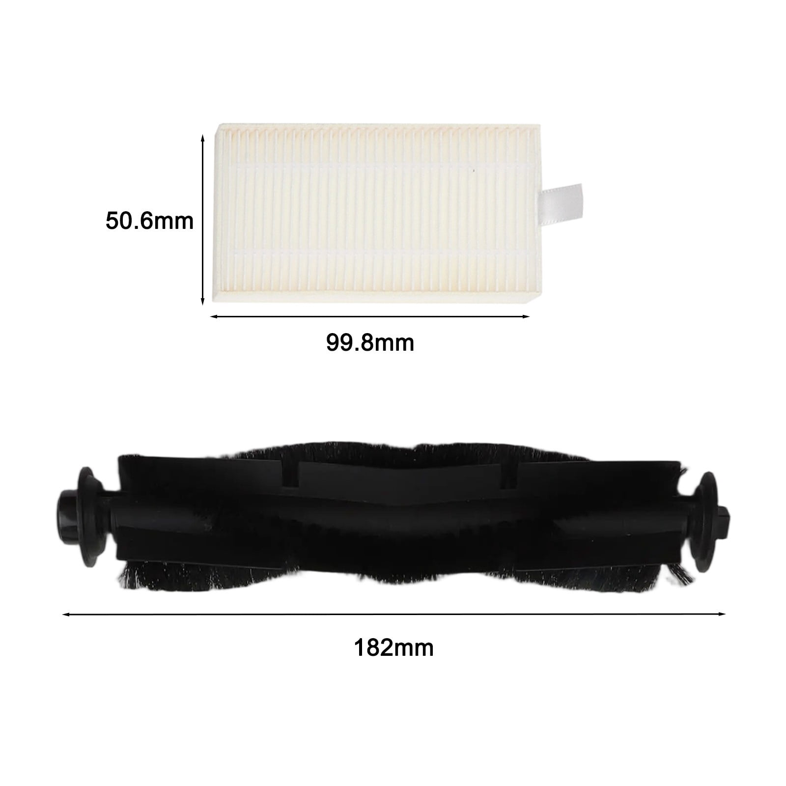 for bObsweep For Dustin Robot Vacuum Cleaner Parts Brush Filter Bag Kit