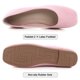 thumbnail image 5 of Zapatos SAILING LU Flats, elegantes, de gamuza, punta cuadrada, rosa, para mujer, 5 of 7