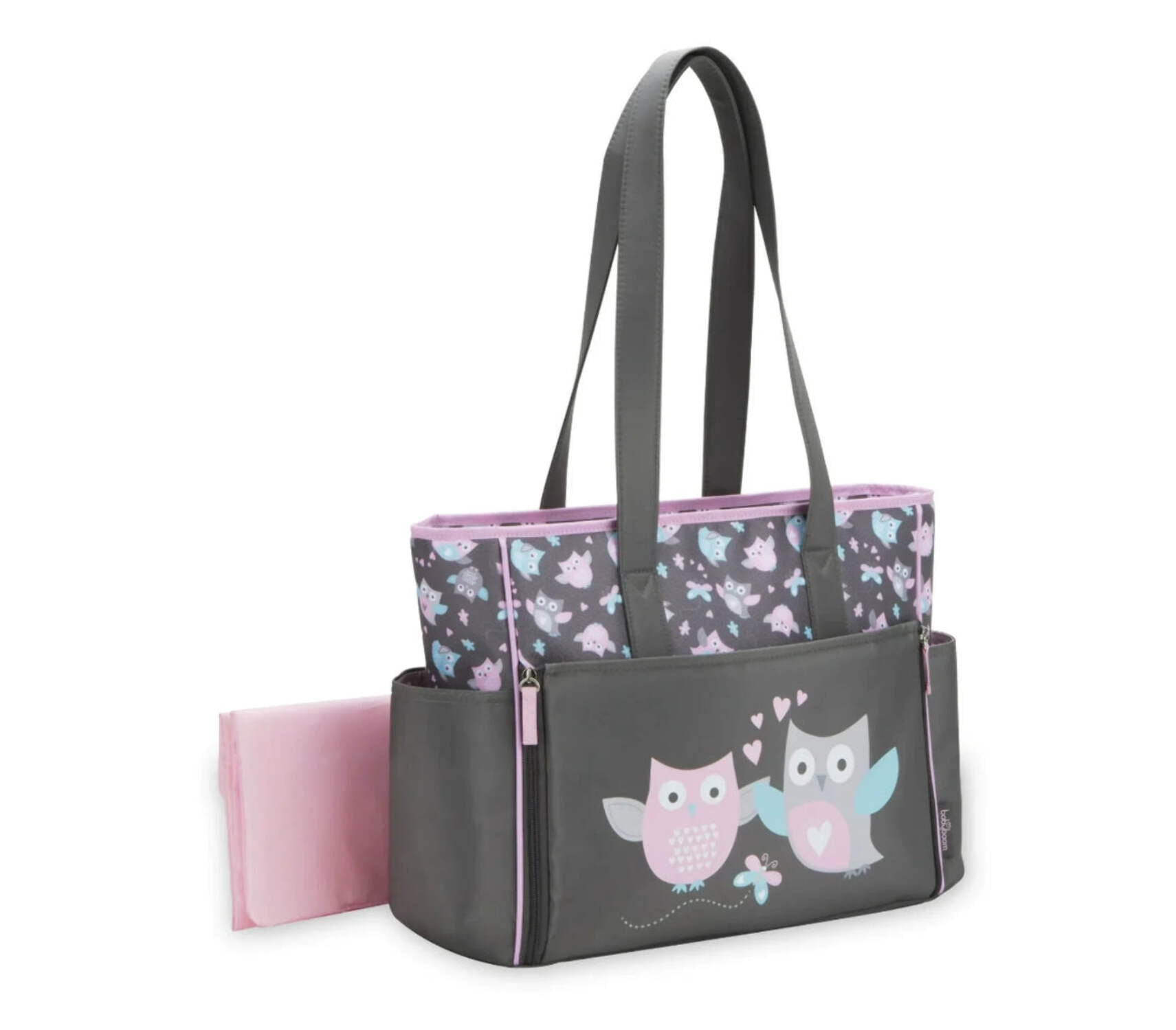 Baby Boom Owl Drop Front Tote Diaper Bag 13227