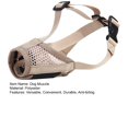 thumbnail image 7 of NIBOLOG Dog Muzzle Widened Fastener Tape Design Adjustable Breathable Anti-biting Pet Mouth Guard Pet Supplies, 7 of 7