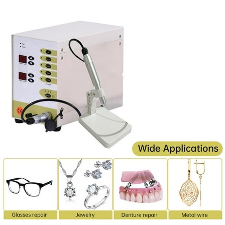Jewelry Welding Machine, 100A Pulse Jewelry Arc Welder, Permanent Jewelry Welder, Automatic Handheld Welding Machine for Hardware Workpiece Welding