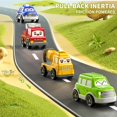 thumbnail image 4 of Coche de juguete TEMI para niños pequeños, 12 piezas con alfombrilla o bolsa de juego, de 1 a 3 años, 4 of 9