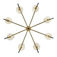 thumbnail image 6 of Hinkley Lighting - Saunders - 40W 8 LED Large Chandelier In Mid-Century Modern, 6 of 6