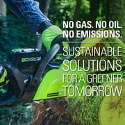 Greenworks Pro 80V 16-inch Cordless Brushless Chainsaw, Battery Not Included, 2004202