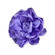 thumbnail image 4 of Broche de flores de tela para mujer, elegante accesorio para el cabello, flor de rosa de tela satinada Violeta, 4 of 9