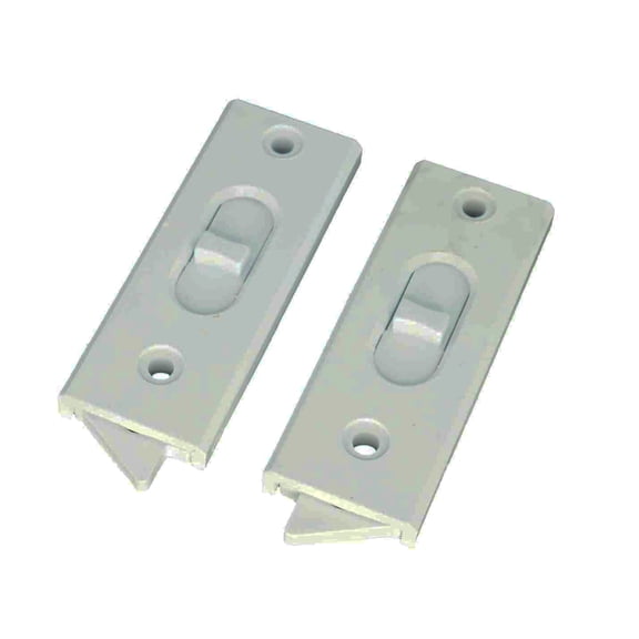 WRS 2-7/8" Dual Spring Tilt Latch Set - White
