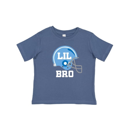 Inktastic Little Bro Football Brother Boys Baby T-Shirt