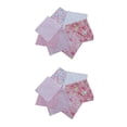 thumbnail image 1 of Billuyoard Paquete de 7 telas de algodón estampadas con estampado de flores, monedero, costura, acolchado, tela Floral, costura profesional, 50x50cm 2piezas Billuyoard CBP005410, 1 of 6