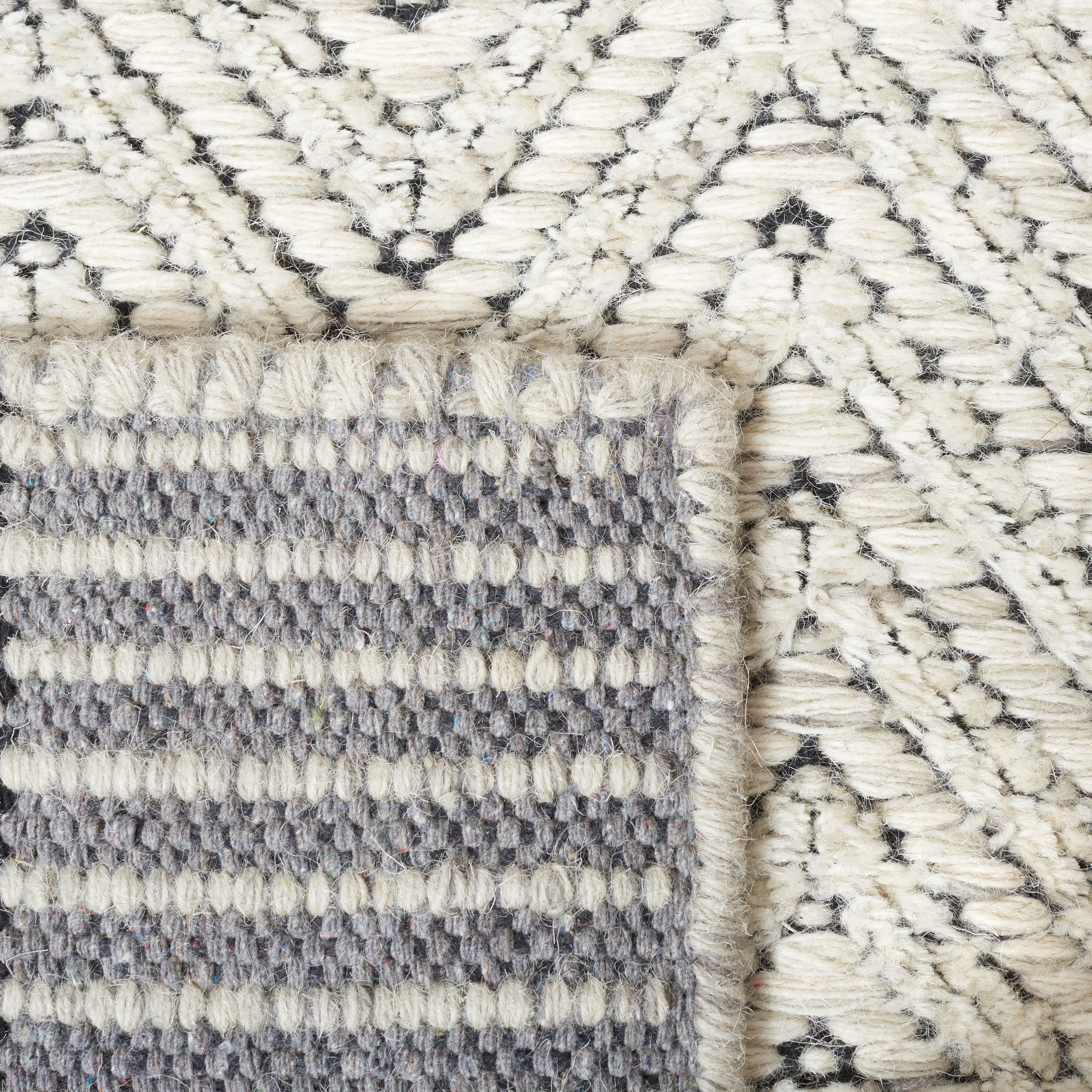 SAFAVIEH Martha Stewart Geometric Area Rug, Grey/Ivory, 5' x 8'