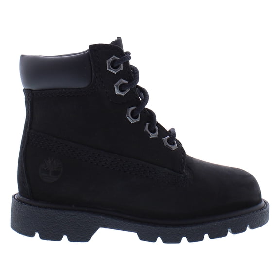 Timberland Classic 6 Inch Waterproof Leather Boot Infant/Toddler Shoes Size 5, Color: Black