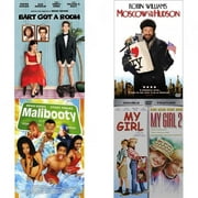 Comedy 4 Pack DVD Bundle: Bart Got a Room : Moscow on the Hudson : Malibooty : My Girl / My Girl 2