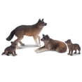 thumbnail image 2 of Figuras de Animales de Juguete Toymany 8 Unidades Lobo para Niños de 3 a 12 Años, 2 of 9