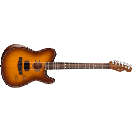 Fender Acoustasonic Standard Telecaster Acoustic-Electric Guitar, Solid Spruce Top, Honey Burst