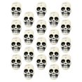 thumbnail image 1 of 24pcs Mini Halloween Skull Props Mini Skull Decor For Halloween (white), 1 of 1