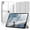 Gray, variant on Clear Back Trifold Stand Cover for iPad Air 11" M2/M3/M4 & Air 4/5 10.9", Slim Smart Case with Apple Pencil Slot Auto Sleep Wake, Sky Blue