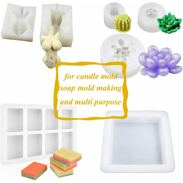 Silicone Mold Making Kit Liquid Rubber Clear Mold Maker For Resin Resin  Molds