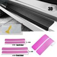 thumbnail image 3 of CARTTOU Carbon Car Door Sills Stickers Universal Car Door Edge Entry Guards Scratch Cover Sill Protector for Most Cars, 3 of 8