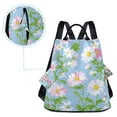 thumbnail image 5 of FORMRS Women's Travel Backpack Purse Anti-Theft Hidden Pockets Casual Shoulder Bag, Blue Floral, 5 of 7