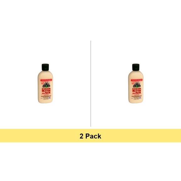 Fruit of the Earth Skin Care Lotion, Cocoa Butter With Aloe & Vitamin E, 4 fl oz - 2 Pack