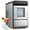 Silver-1, variant on GEVI Household Countertop Nugget Ice Maker Machine Self-Cleaning Pellet Ice Machine | Stainless Steel Housing  With Viewing Window GIMN-1000C