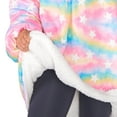 thumbnail image 6 of Bare Homey Plush Sherpa Wearable Blanket - Fluffy & Soft - Lightweight - Adult, Unicorn, 6 of 9