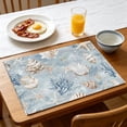 thumbnail image 5 of Coastal Placemats,Washable Table Mats for Kitchen Dining Seasonal Party Decor, 5 of 6