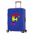 thumbnail image 1 of Luggage Covers Travel Accessories Suitcase Cover Protector Reusable Washable 18-32inch Rainbow Letter Printed Pattern Series 8rainbow F L, 1 of 6