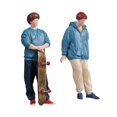 thumbnail image 1 of STARTIST 2x 1/32 Scale Figure Diorama Street Scene Model Hand Painted Diorama Scenery, 1 of 7