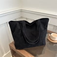 thumbnail image 6 of ToyKingdee Women Corduroy Tote Bag, Large Shoulder Hobo Bags Casual Handbags Big Capacity Shopping Work Bag, 6 of 6
